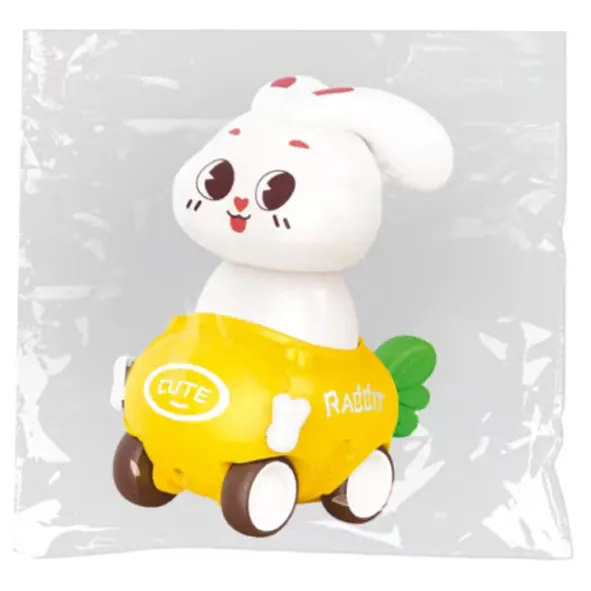 Squeeze The White Rabbits (four colors: orange, yellow, blue, red) (Chinese Version) Single OPP Bag Packaging wholesale from Qili Toys