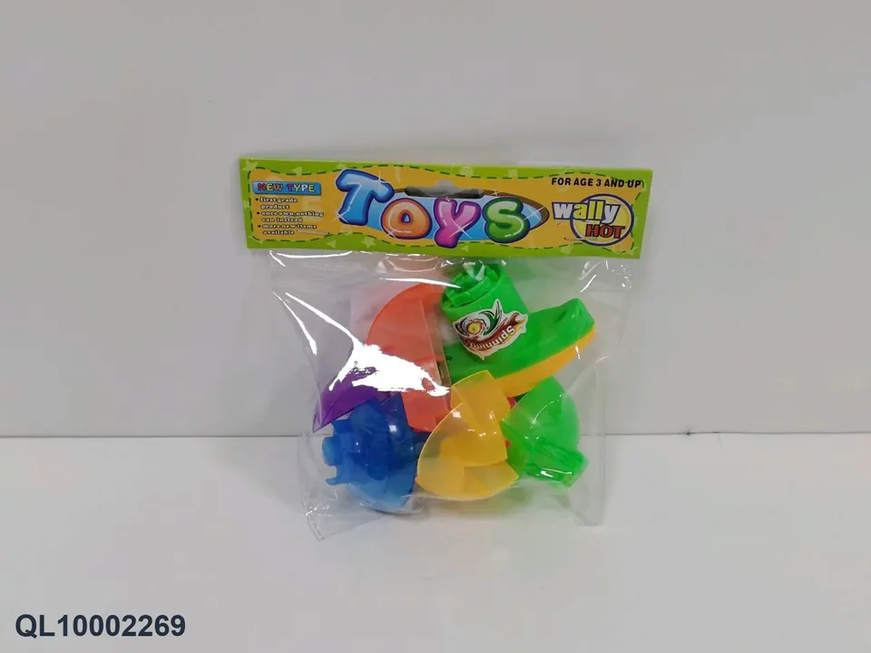 Transmitter DIY Two-Color Light Assembly Top PVC Header Bag wholesale from Qili Toys