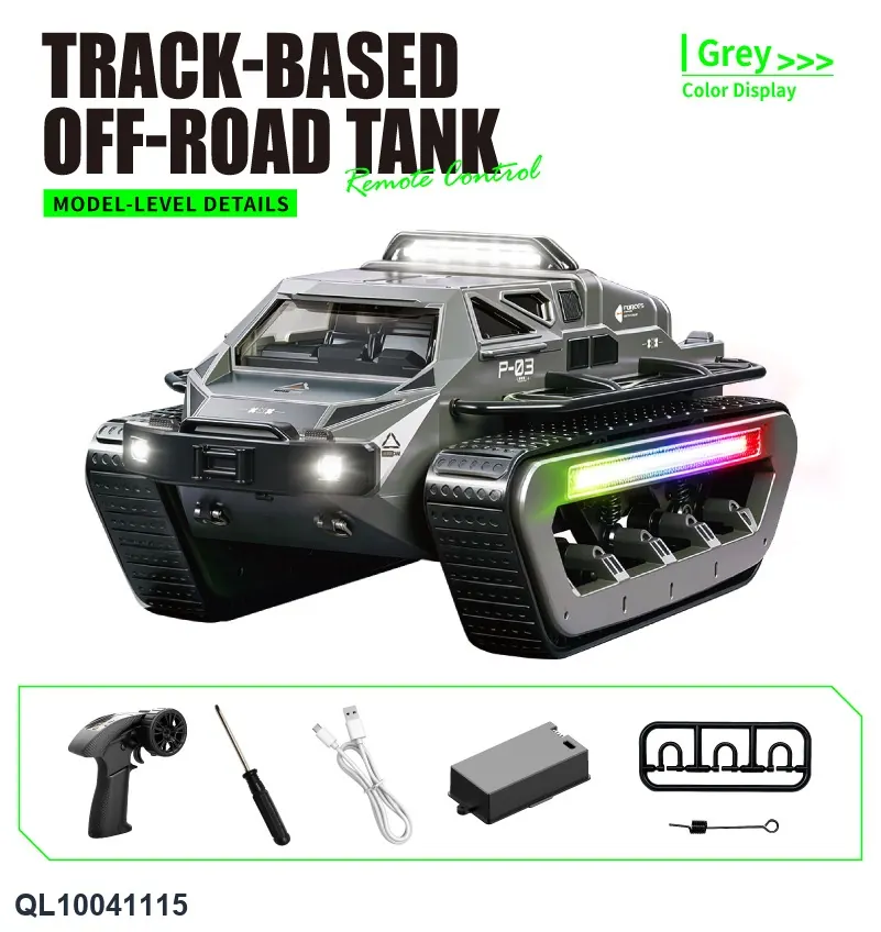 (electricity included) Full Scale Simulation (scarab, tracked off-road vehicle) Sealed Box wholesale from Qili Toys