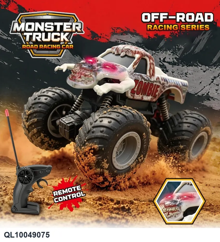 1:16 Four-Way Bigfoot With Lights (electricity included) Display Box wholesale from Qili Toys