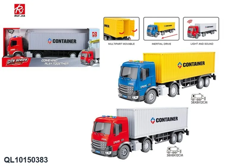 1:18 Scale Model Car Features: Inertia, Lights, And Sound. Display Box wholesale from Qili Toys