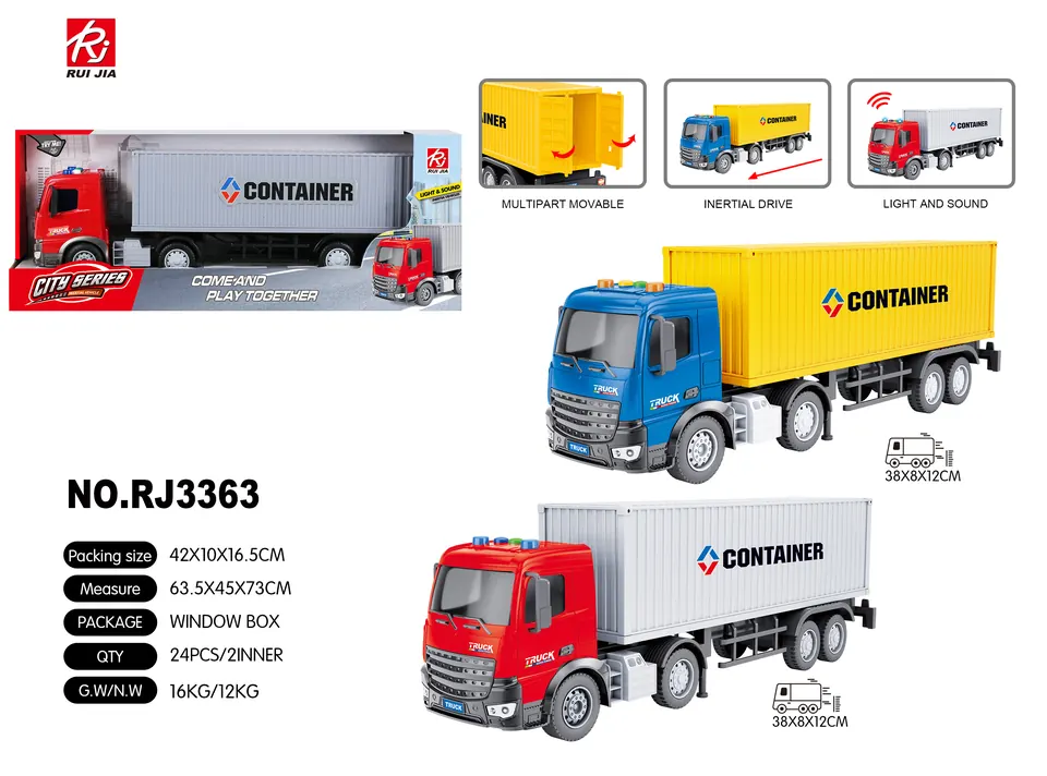 1:18 Scale Model Car Features: Inertia, Lights, And Sound. Display Box wholesale from Qili Toys