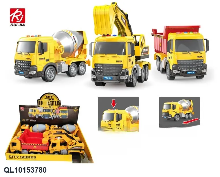 1:18 Scale Model Display Case - Includes Inertia, Lights, And Sound (1 case contains 6 models) Display Box wholesale from Qili Toys