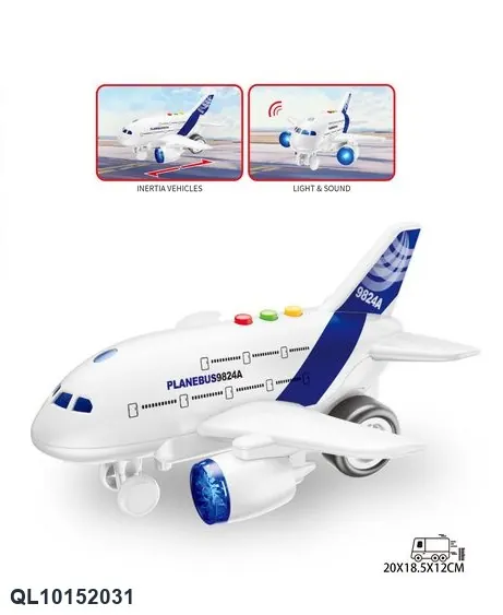 1:20 Realistic Aircraft Motion, Lighting, And Sound Effects. Display Box wholesale from Qili Toys