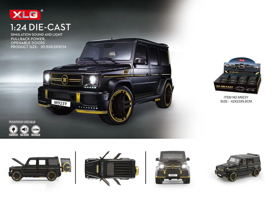 1:24 Mercedes-Benz G65 Display Box wholesale from Qili Toys