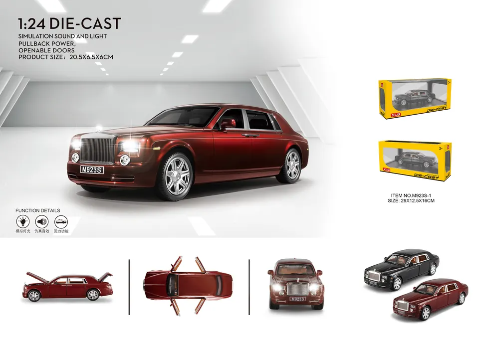 1:24 Rolls-Royce Phantom Support Box wholesale from Qili Toys