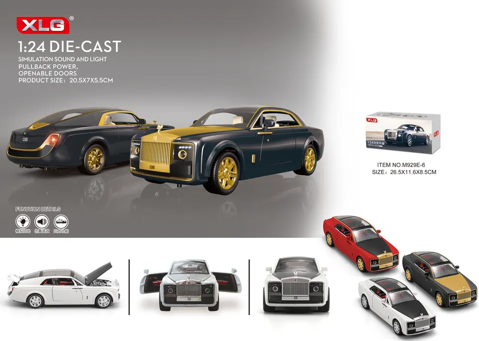 1:24 Rolls-Royce Wraith (special edition) Sealed Box wholesale from Qili Toys