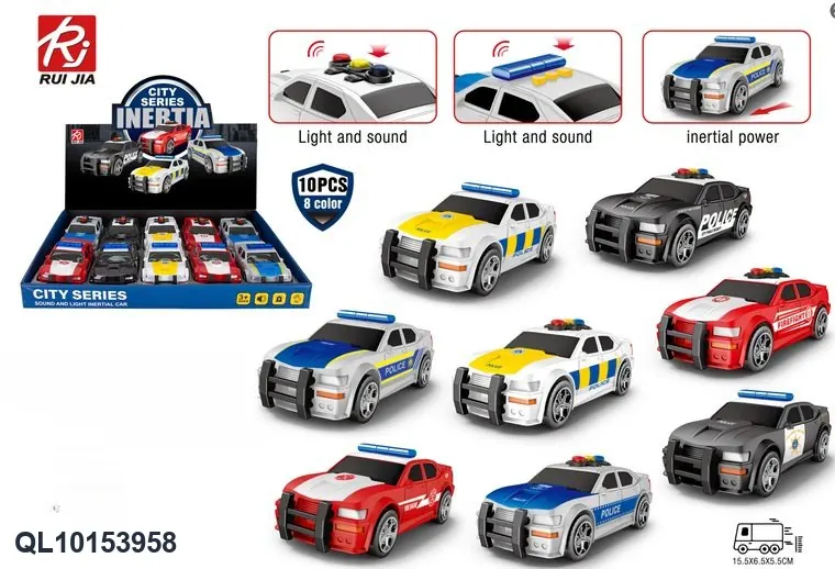 1:32 Scale Die-Cast Car (1 box contains 10 cars) Display Box wholesale from Qili Toys