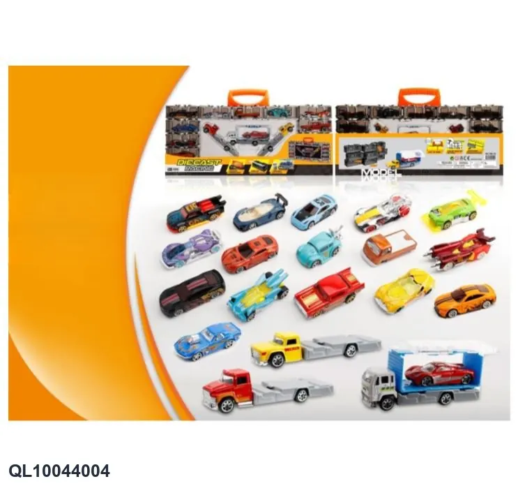 1:64 Alloy Car And Container Sports Car Window Box wholesale from Qili Toys