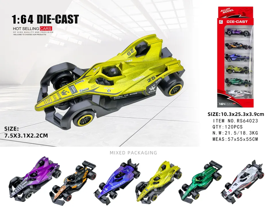 1:64 Sliding Alloy Car Window Box wholesale from Qili Toys