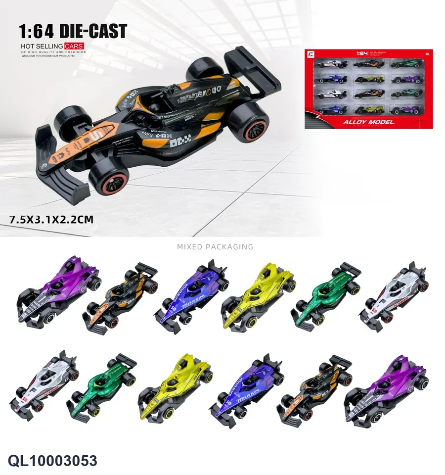 1:64 Sliding Alloy Car Window Box wholesale from Qili Toys