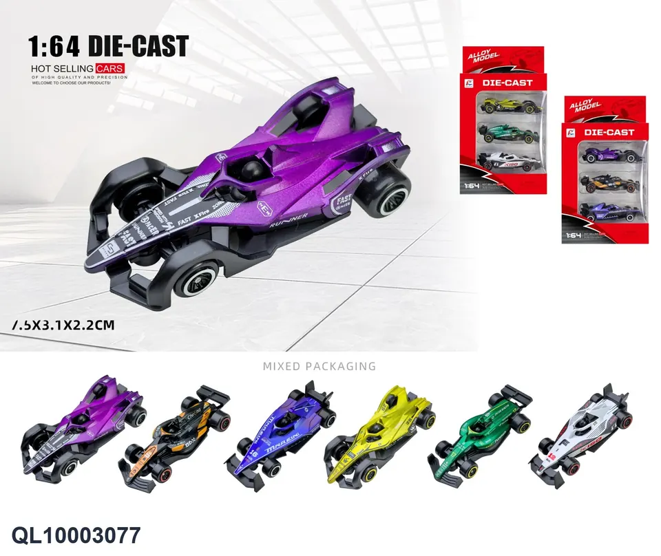 1:64 Sliding Alloy Car Window Box wholesale from Qili Toys