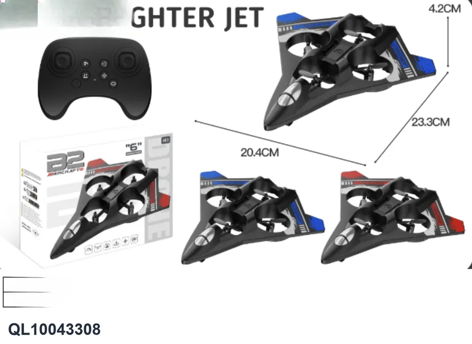 2.4G Remote Control Sixth Generation Aircraft Sealed Box wholesale from Qili Toys