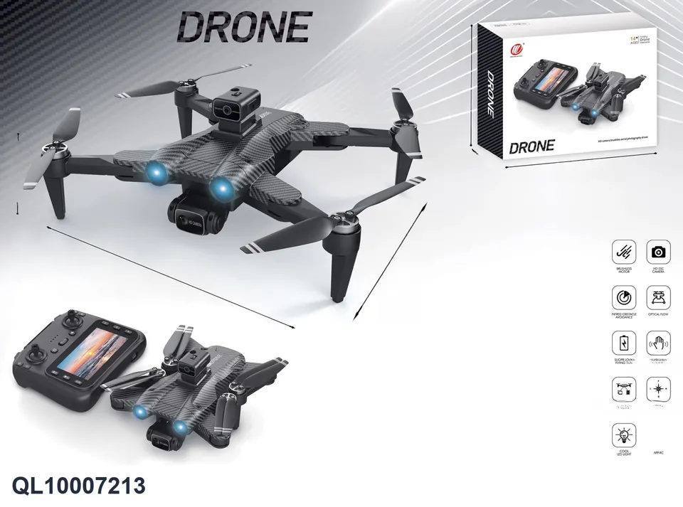 2.4G With 4.3 Large Screen, Brushless Aircraft Storage Bag + Color Box wholesale from Qili Toys