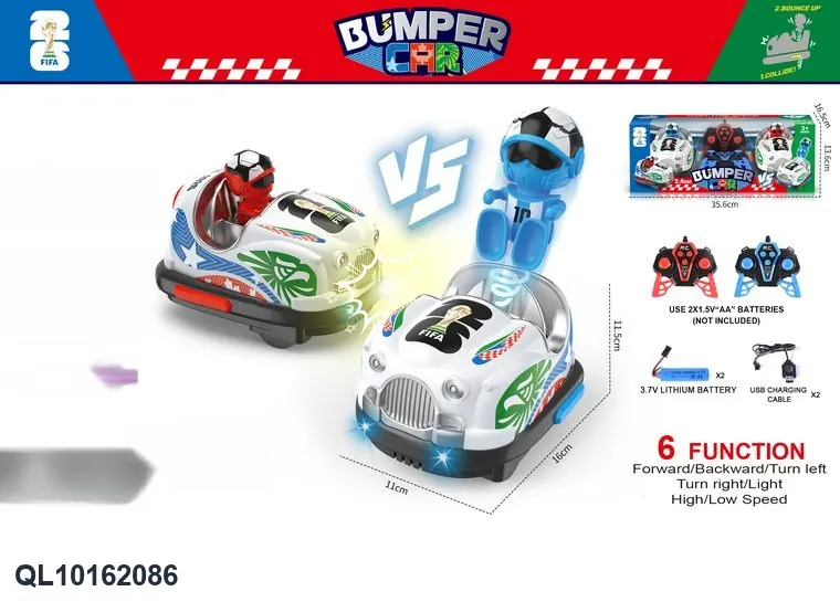 2026 USA Vs. Canada Vs. Mexico World Cup Themed RC Car, 2.4GHz Window Box wholesale from Qili Toys