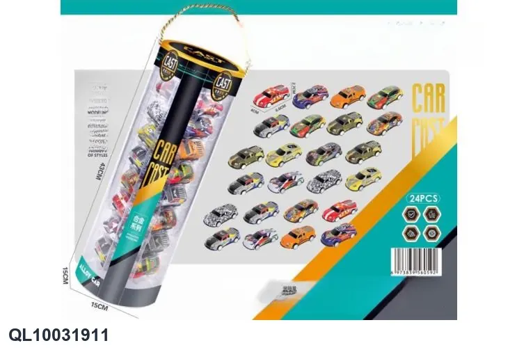 24 Sets Of Alloy Car Body Gift Boxes Canned wholesale from Qili Toys