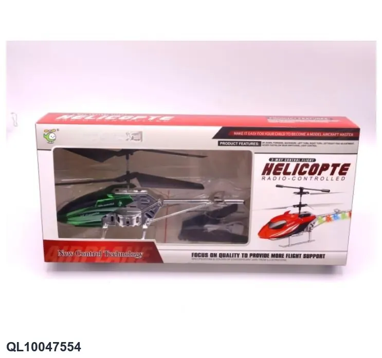 3.5 Channel Electroplated Remote Control Aircraft Window Box wholesale from Qili Toys