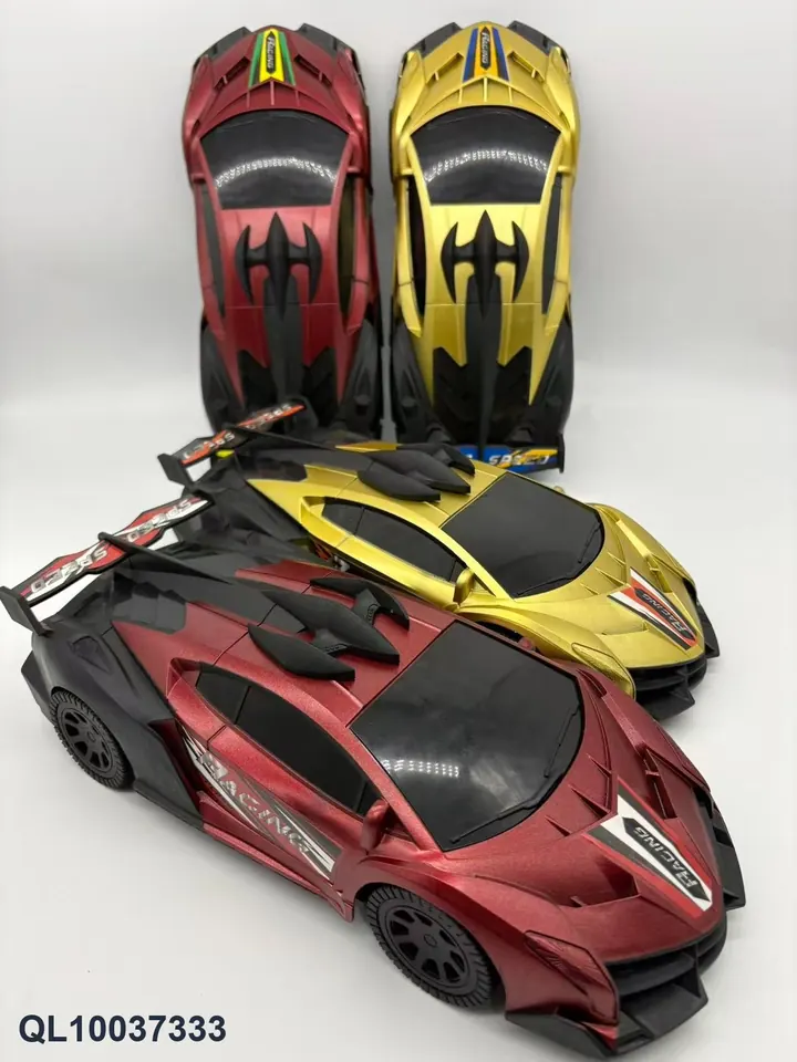 30CM Spray Painted Inertia Car (racing logo) OPP Bag wholesale from Qili Toys