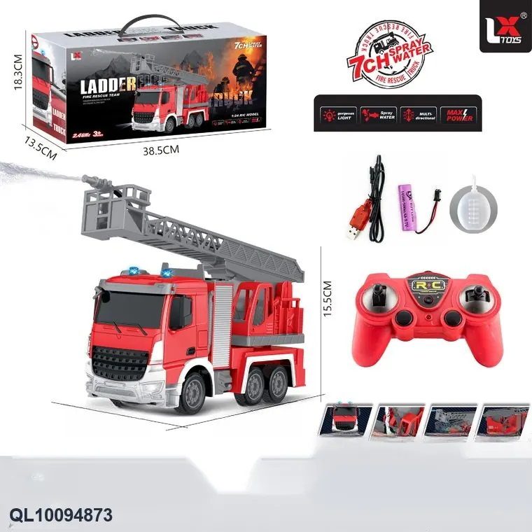 7-Channel Fire Escape Ladder Spraying Vehicle Portable Sealed Container wholesale from Qili Toys