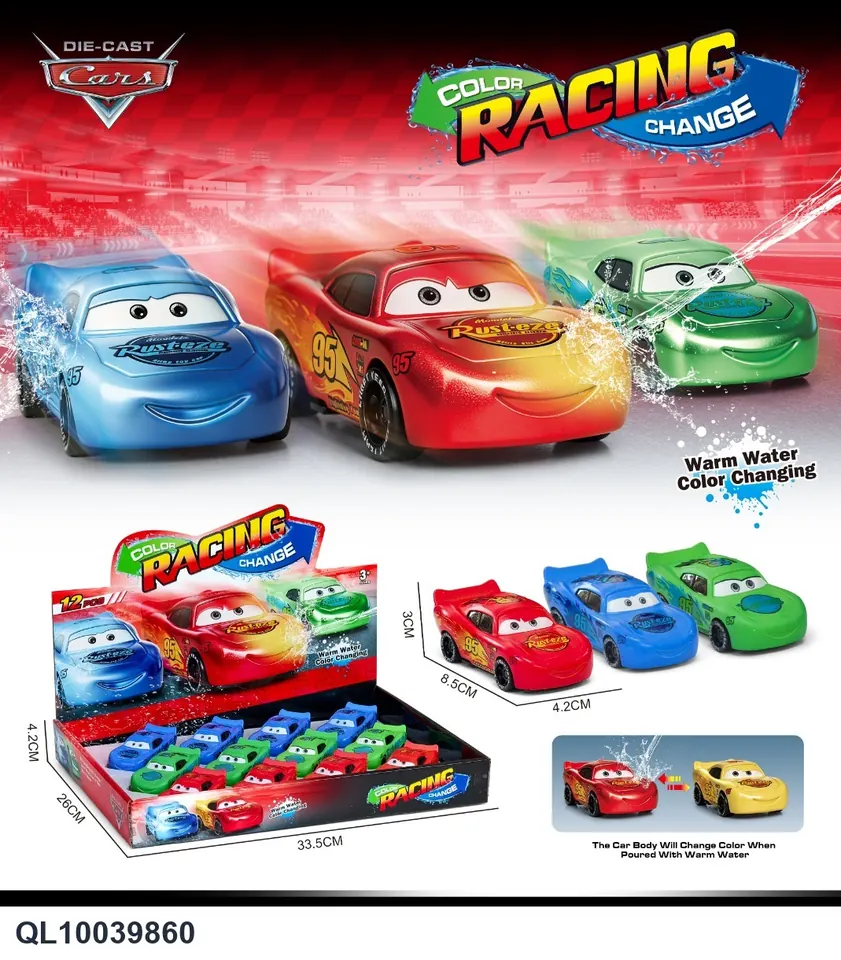 Alloy Cars Color Changing Car Display Box wholesale from Qili Toys