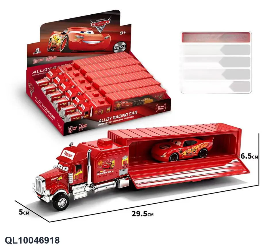 Alloy Cars Container Truck Display Box wholesale from Qili Toys