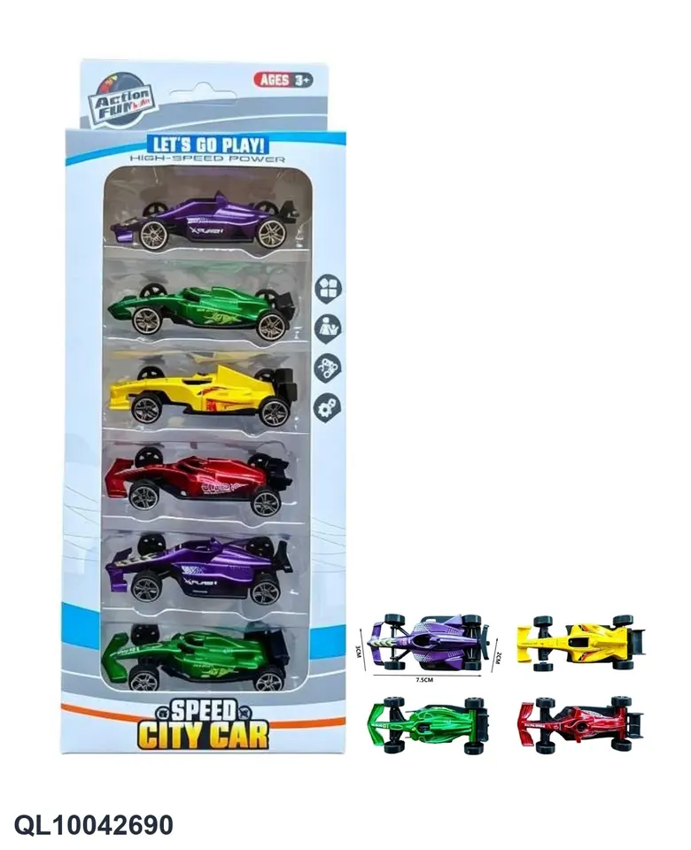 Alloy Formula 1 Race Car Window Box wholesale from Qili Toys