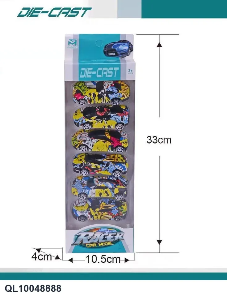 Alloy Slide Graffiti Racing Window Box wholesale from Qili Toys
