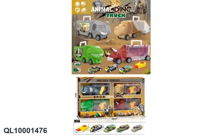 Animal Storage Cart Window Box wholesale from Qili Toys