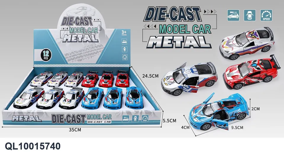 Anime Supercar Display Box wholesale from Qili Toys