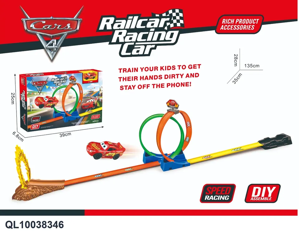 Cars Track Color Box wholesale from Qili Toys