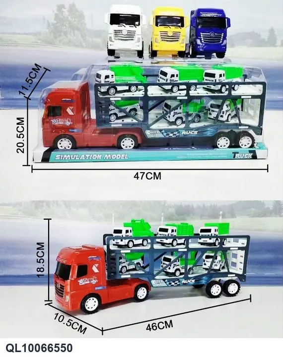 Double-Deck Trailer Truck P Cover wholesale from Qili Toys