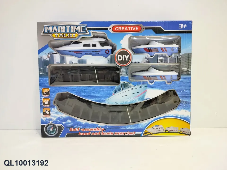 Electric Boat Track Window Box wholesale from Qili Toys