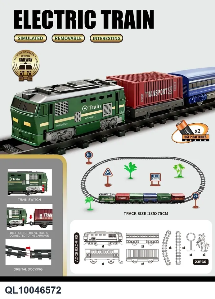 Electric Classic Train Window Box wholesale from Qili Toys