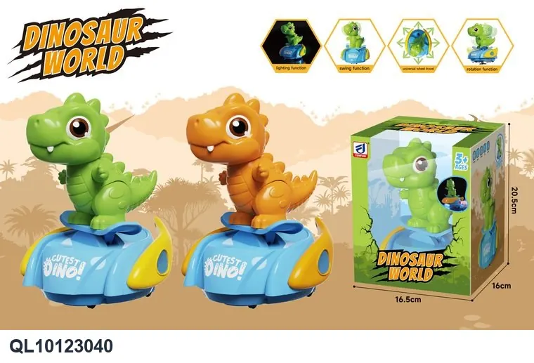 Electric Skateboard Dinosaur Car Window Box wholesale from Qili Toys