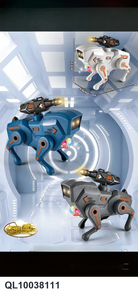 Electric Walking Mechanical Dog OPP Bag wholesale from Qili Toys