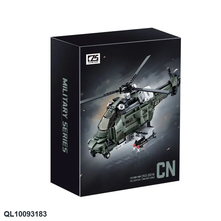 Explosion-Proof Helicopter Color Box wholesale from Qili Toys