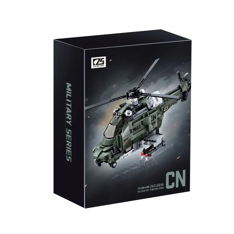 Explosion-Proof Helicopter Color Box wholesale from Qili Toys