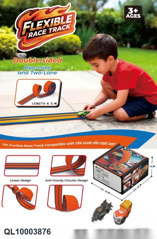 High Speed Pull Back Rail Car Boxed wholesale from Qili Toys