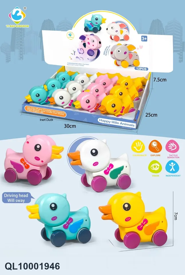 Inertia Duck Display Box wholesale from Qili Toys