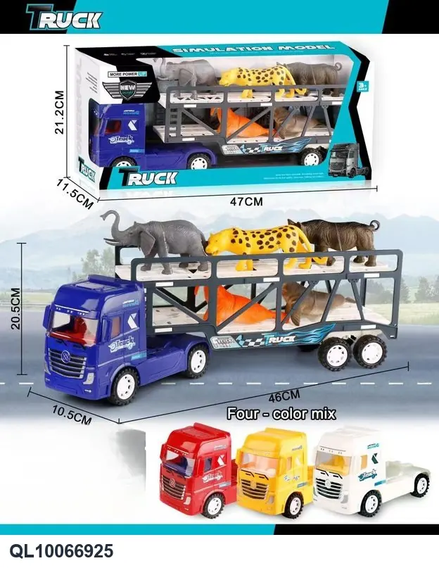 Inertia Tractor Window Box wholesale from Qili Toys
