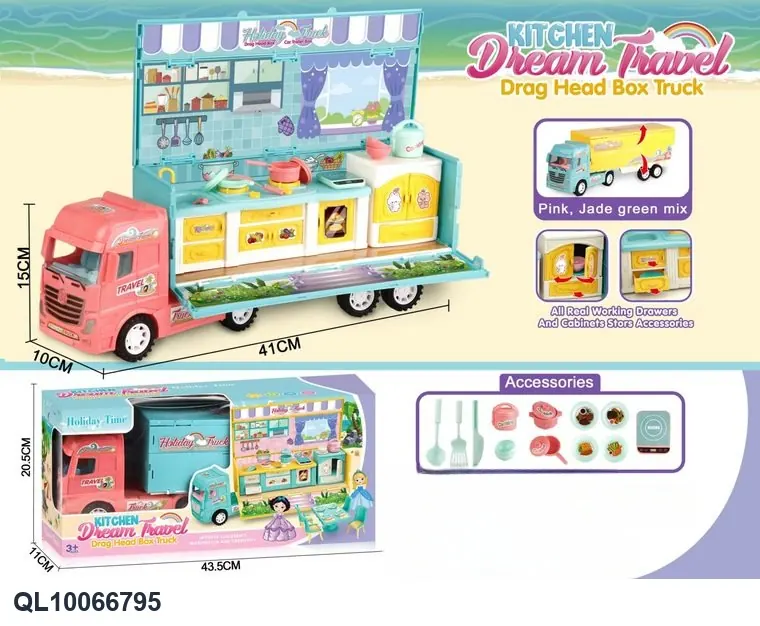 Inertial Outdoor Dining Truck Window Box wholesale from Qili Toys