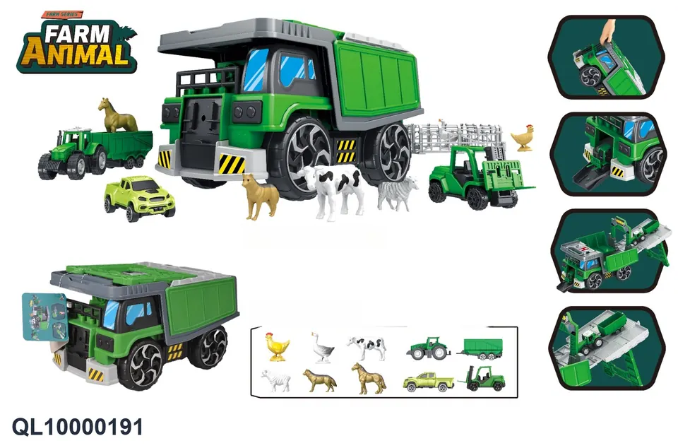 Large Farm Storage Truck Hang Card wholesale from Qili Toys