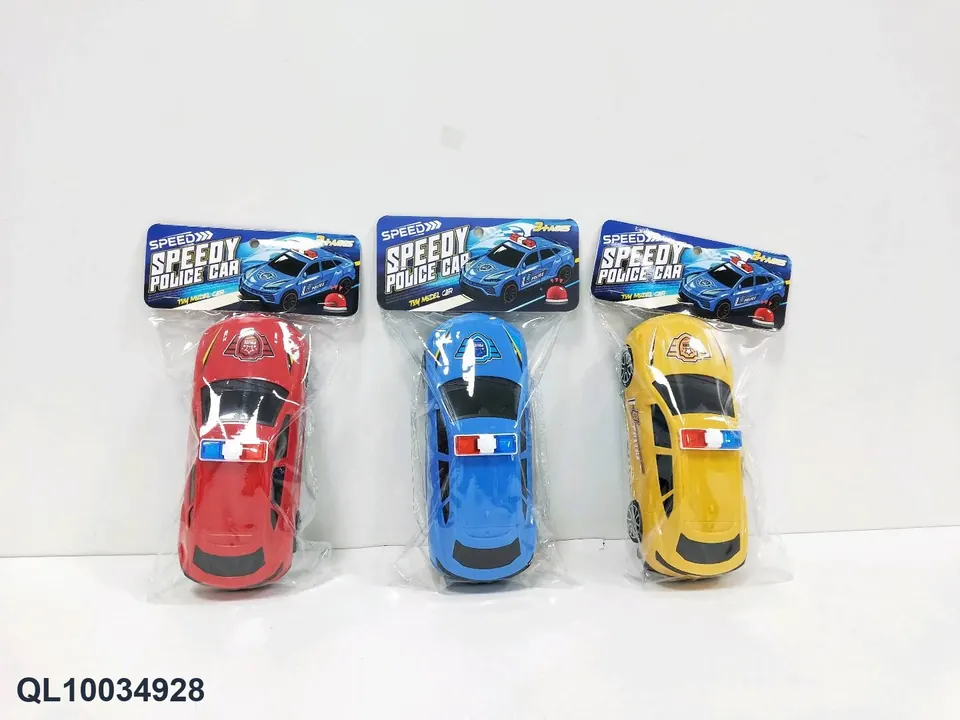 Off-Road Inertial Police Car PVC Header Bag wholesale from Qili Toys