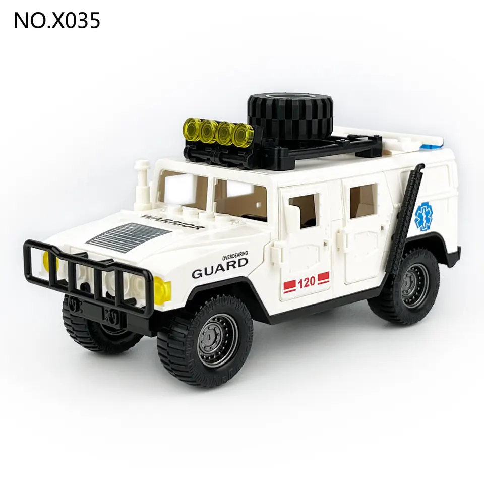Peacekeeping Force Rescue Vehicle Bagged Pack wholesale from Qili Toys