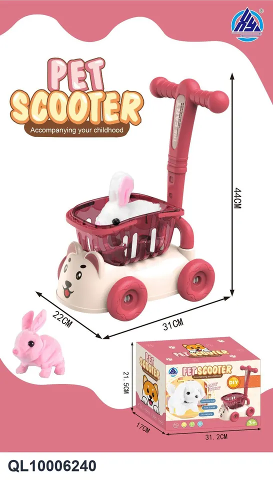 Pet Skateboard Toy Color Box wholesale from Qili Toys