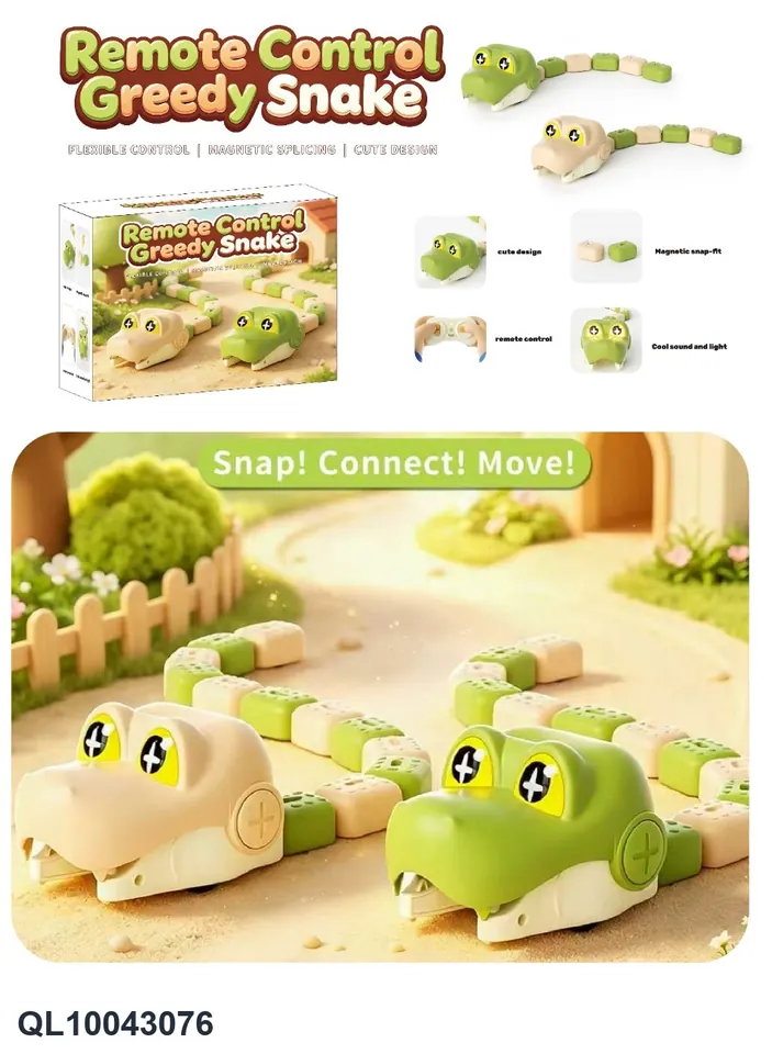 Remote Control Magnetic Snake (single pack) Sealed Box wholesale from Qili Toys