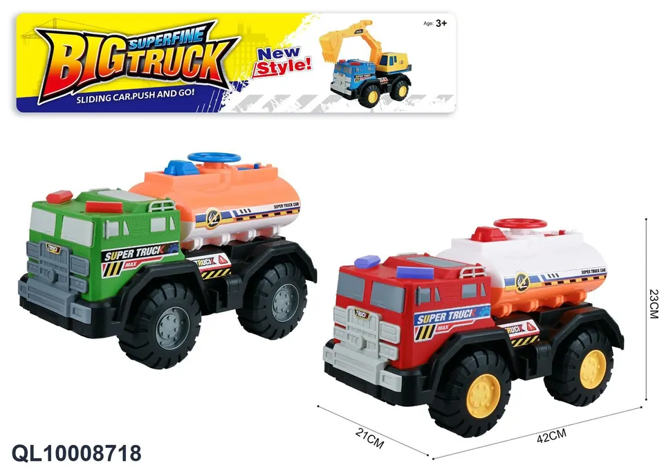 Taxi Tank Truck PVC Header Bag wholesale from Qili Toys