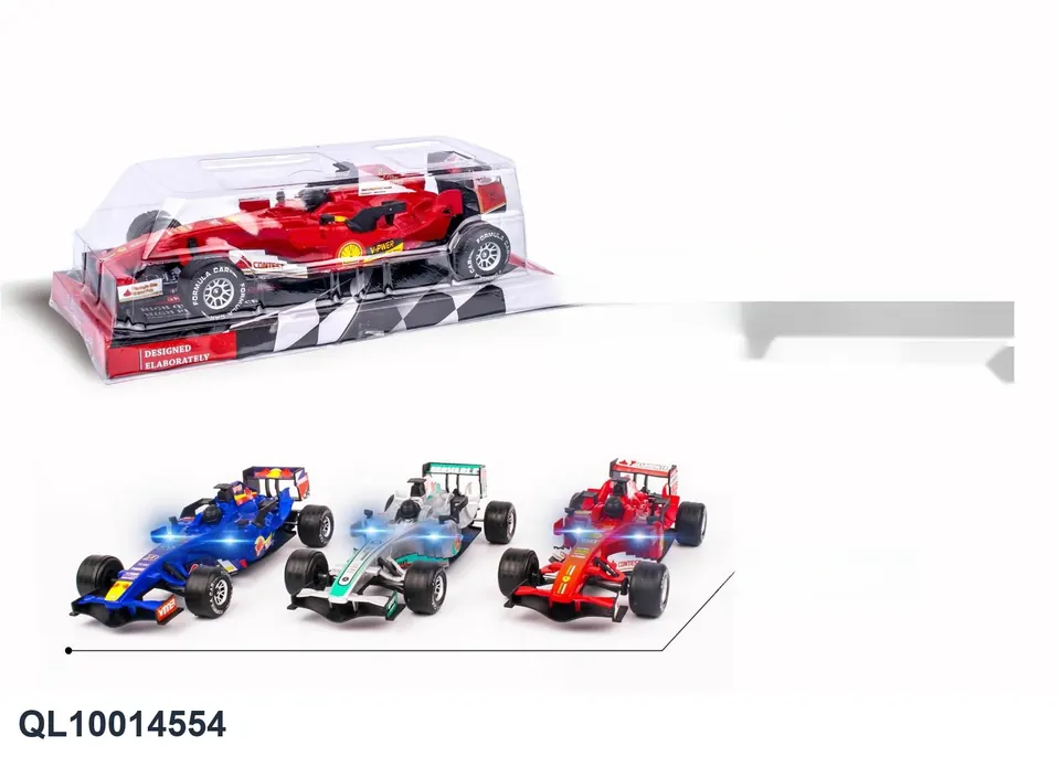 (inertia) Formula F1 Racing Car (with lights/sounds) PVC Cover wholesale from Qili Toys