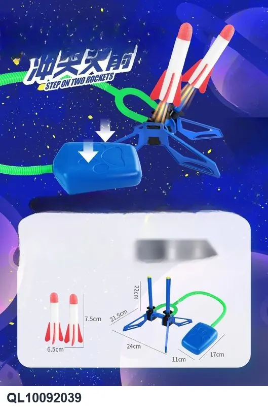 1. Step 1: Activate The Sky Rocket. English-Language Coloring Book wholesale from Qili Toys