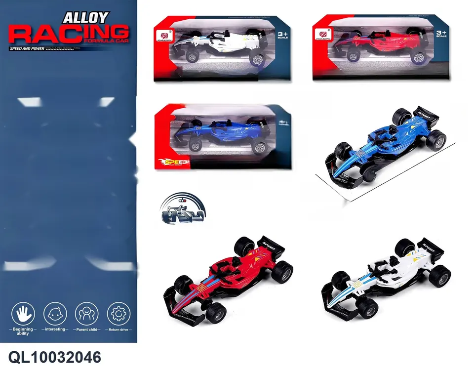 1:36 Scale Alloy RC Formula 1 Car, Single Window Box Window Box wholesale from Qili Toys